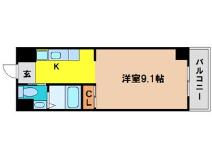 ZERO大淀中の物件間取画像